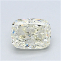 Natural Diamond 1.01 Carats, Cushion with  Cut, M Color, SI2 Clarity and Certified by GIA