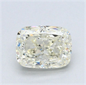 Diamante Natural 1.01 quilates, Del cojín , Color M, claridad SI2 y certificado GIA