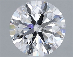 Foto Diamante Natural 1.50 quilates, Redondo , Color E, claridad SI2 y certificado GIA de