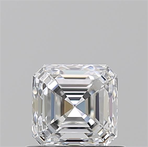 Foto Diamante Natural 0.74 quilates, Asscher , Color D, claridad VS1 y certificado GIA de
