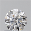 Natural Diamond 0.43 Carats, Round with Excellent Cut, E Color, VS1 Clarity and Certified by GIA