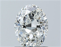 Diamante Natural 1.00 quilates, Ovalado , Color G, claridad SI2 y certificado GIA