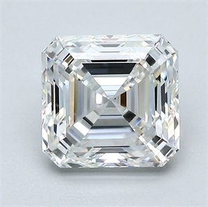 Picture of Natural Diamond 1.70 Carats, Asscher with  Cut, G Color, VS1 Clarity and Certified by GIA