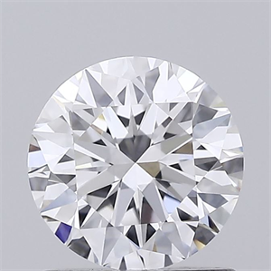 Picture of Lab Grown Diamond 1.05 Carats, Round with Excellent Cut, D Color, VVS2 Clarity and Certified by IGI