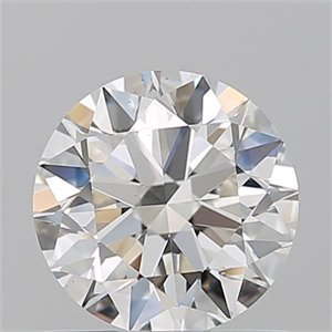 Picture of Natural Diamond 0.92 Carats, Round with Excellent Cut, I Color, VS2 Clarity and Certified by GIA