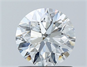 Natural Diamond 0.80 Carats, Round with Excellent Cut, F Color, SI1 Clarity and Certified by GIA