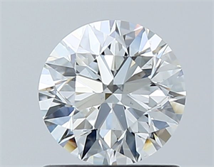 Picture of Natural Diamond 0.80 Carats, Round with Excellent Cut, F Color, SI1 Clarity and Certified by GIA
