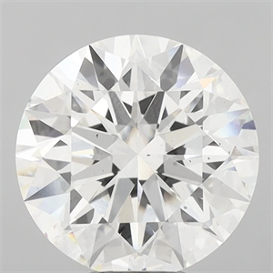 Picture of Lab Grown Diamond 7.32 Carats, Round with Ideal Cut, E Color, VS2 Clarity and Certified by IGI
