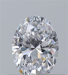 Picture of Natural Diamond 0.30 Carats, Oval with  Cut, D Color, SI1 Clarity and Certified by GIA