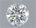 Natural Diamond 0.50 Carats, Round with Very Good Cut, E Color, VS1 Clarity and Certified by GIA