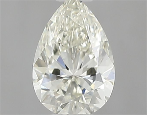 Picture of Natural Diamond 0.45 Carats, Pear with  Cut, L Color, SI2 Clarity and Certified by GIA