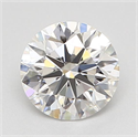 Natural Diamond 0.40 Carats, Round with Excellent Cut, H Color, VVS1 Clarity and Certified by GIA