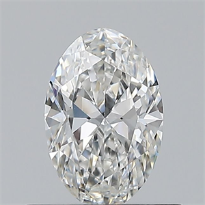 Picture of Natural Diamond 0.50 Carats, Oval with  Cut, F Color, VS2 Clarity and Certified by GIA