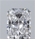 Diamante Natural 0.33 quilates, Radiante , Color E, claridad VVS1 y certificado GIA