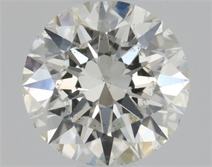 Picture of Natural Diamond 0.40 Carats, Round with Excellent Cut, I Color, SI2 Clarity and Certified by GIA
