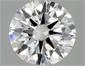 Del inventario de diamantes de laboratorio, 2.31 quilates, Redondo , Color E, claridad VVS2 y certificado IGI