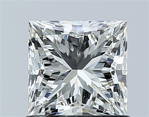 Picture of Natural Diamond 1.00 Carats, Princess with  Cut, I Color, VS2 Clarity and Certified by GIA