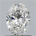 Natural Diamond 0.70 Carats, Oval with  Cut, F Color, VS1 Clarity and Certified by GIA