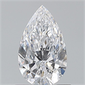 Diamante Natural 0.70 quilates, De pera , Color D, claridad VVS1 y certificado GIA