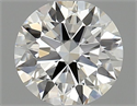 Diamante Natural 0.45 quilates, Redondo , Color H, claridad VVS1 y certificado GIA