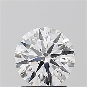 Picture of Lab Grown Diamond 1.30 Carats, Round with Ideal Cut, D Color, VS1 Clarity and Certified by IGI