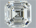 Natural Diamond 1.51 Carats, Asscher with  Cut, I Color, VS2 Clarity and Certified by GIA