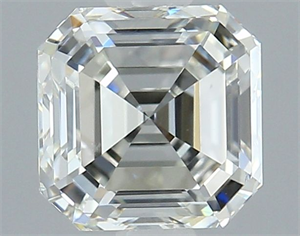 Picture of Natural Diamond 1.51 Carats, Asscher with  Cut, I Color, VS2 Clarity and Certified by GIA