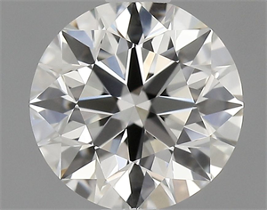 Picture of Natural Diamond 0.90 Carats, Round with Excellent Cut, H Color, VVS2 Clarity and Certified by IGI
