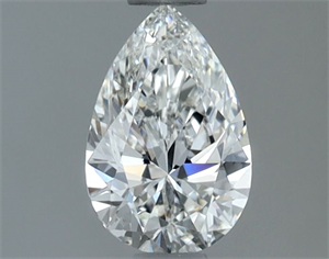 Picture of Natural Diamond 0.70 Carats, Pear with  Cut, G Color, VVS2 Clarity and Certified by GIA