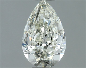 Picture of Natural Diamond 0.70 Carats, Pear with  Cut, I Color, VVS2 Clarity and Certified by IGI