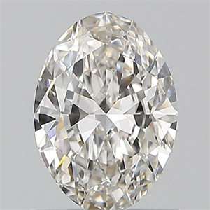 Picture of Natural Diamond 0.90 Carats, Oval with  Cut, I Color, VVS1 Clarity and Certified by GIA