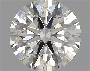 Picture of Natural Diamond 0.71 Carats, Round with Excellent Cut, I Color, VS1 Clarity and Certified by GIA