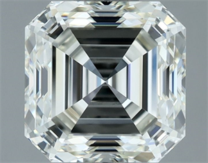 Foto Diamante Natural 1.50 quilates, Asscher , Color I, claridad IF y certificado IGI de