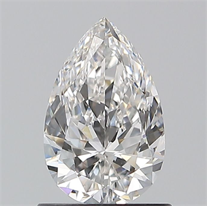Picture of Natural Diamond 0.90 Carats, Pear with  Cut, F Color, VVS2 Clarity and Certified by GIA
