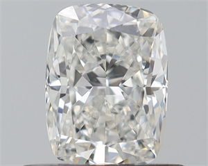 Picture of Natural Diamond 0.52 Carats, Cushion with  Cut, H Color, VS1 Clarity and Certified by GIA