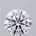 Lab Grown Diamond 1.53 Carats, Round with Ideal Cut, D Color, VS1 Clarity and Certified by IGI