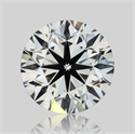 Diamante Natural 0.90 quilates, Redondo , Color H, claridad VVS2 y certificado IGI