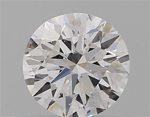 Foto Diamante Natural 0.40 quilates, Redondo , Color D, claridad SI1 y certificado GIA de