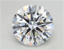 Lab Grown Diamond 2.71 Carats, Round with Excellent Cut, D Color, IF Clarity and Certified by GIA