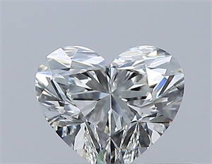 Foto Diamante Natural 0.33 quilates, Corazón , Color H, claridad VS1 y certificado GIA de