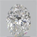 Diamante Natural 1.21 quilates, Ovalado , Color E, claridad SI2 y certificado GIA