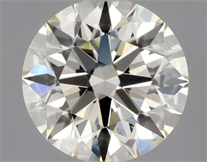 Picture of Natural Diamond 0.81 Carats, Round with Excellent Cut, K Color, VVS2 Clarity and Certified by GIA