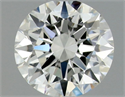 Diamante Natural 0.50 quilates, Redondo , Color H, claridad VVS1 y certificado GIA