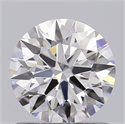 Del inventario de diamantes de laboratorio, 0.85 quilates, Redondo , Color D, claridad VVS1 y certificado IGI