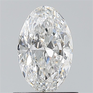 Picture of Natural Diamond 0.70 Carats, Oval with  Cut, E Color, VS2 Clarity and Certified by GIA
