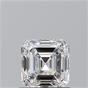 Diamante Natural 0.90 quilates, Asscher , Color E, claridad VVS2 y certificado GIA