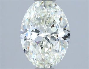 Foto Diamante Natural 1.20 quilates, Ovalado , Color J, claridad SI1 y certificado IGI de