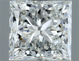 Picture of Natural Diamond 1.20 Carats, Princess with  Cut, G Color, VVS1 Clarity and Certified by IGI