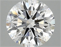Lab Grown Diamond 1.43 Carats, Round with Ideal Cut, E Color, VS1 Clarity and Certified by IGI