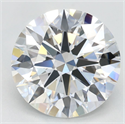 Del inventario de diamantes de laboratorio, 3.31 quilates, Redondo , Color D, claridad VVS1 y certificado GIA